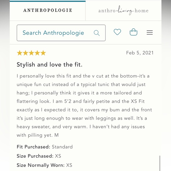 Anthro Maeve White Ribbed Mockneck High Low Sweater Tunic - Picture 9 of 14